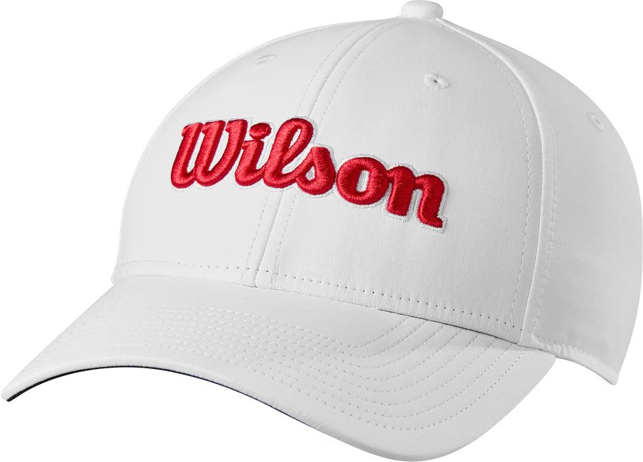 Wilson Tour cap, white/red