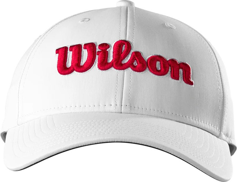 Wilson Tour cap, white/red