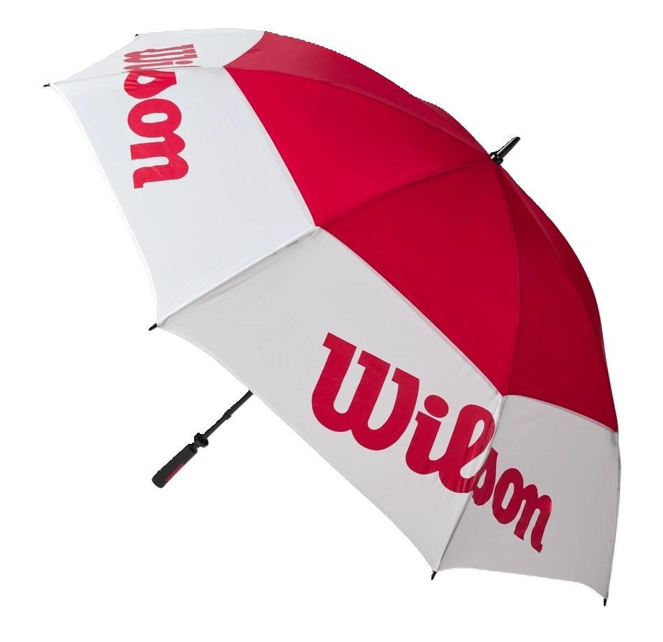 Wilson Tour umbrella 68", white/red