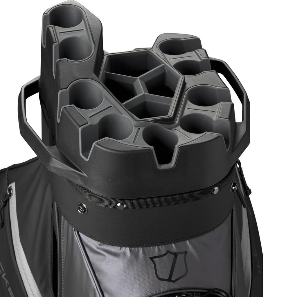 Wilson I-Lock Dry cart bag, black/gray