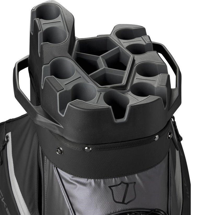 Wilson I-Lock Dry cart bag, black/gray