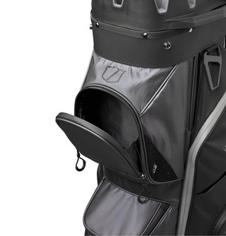 Wilson I-Lock Dry cart bag, black/gray