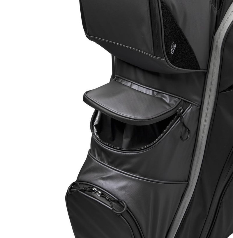 Wilson I-Lock Dry cart bag, black/gray