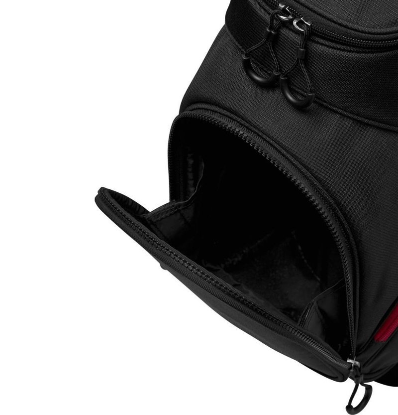 Wilson I Lock cart bag, black/red