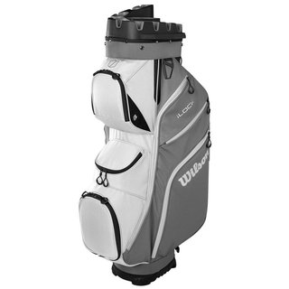 Wilson I Lock cart bag, gray/white/black