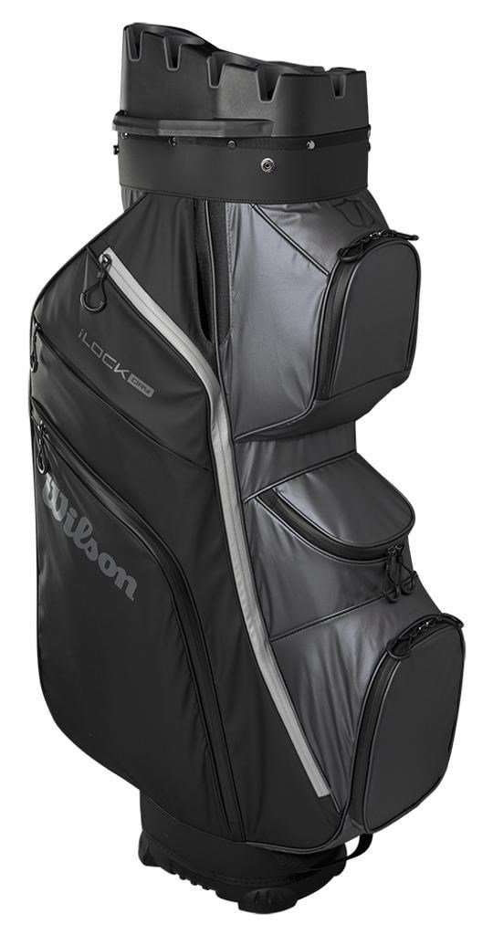 Wilson I Lock cart bag, black/gray