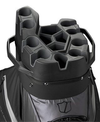 Wilson I Lock cart bag, black/gray