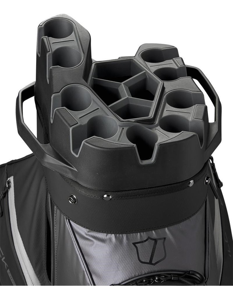 Wilson I Lock cart bag, black/gray