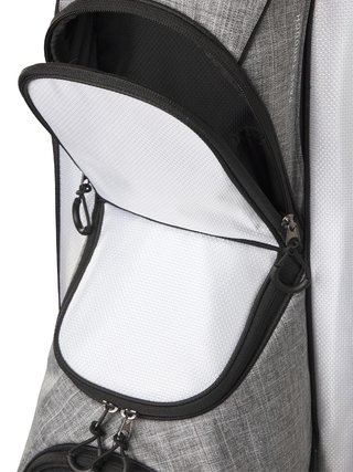 Wilson Feather cart bag, black/grey/white
