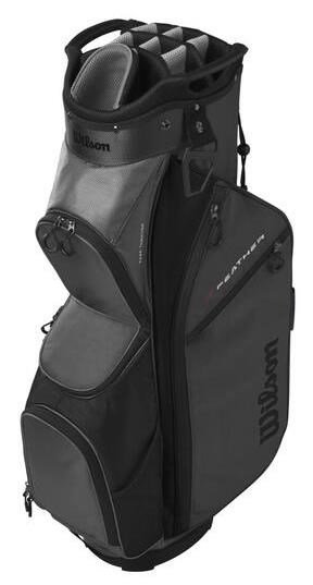 Wilson Feather cart bag, grey/black