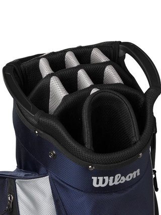 Wilson Feather cart bag, grey/black