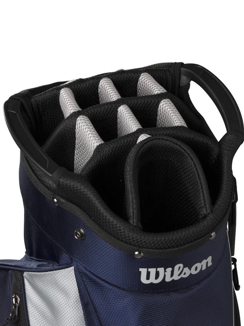 Wilson Feather cart bag, grey/black