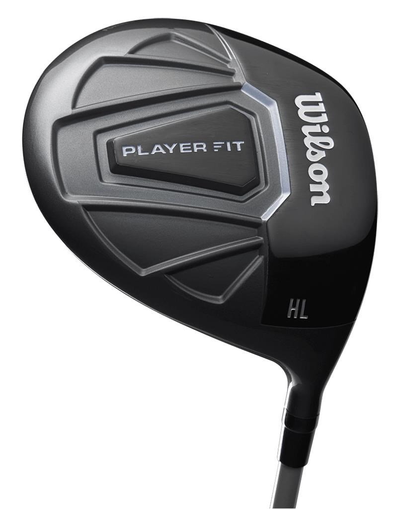 Wilson Player Fit Premium ladies golf set, graphite + cart bag