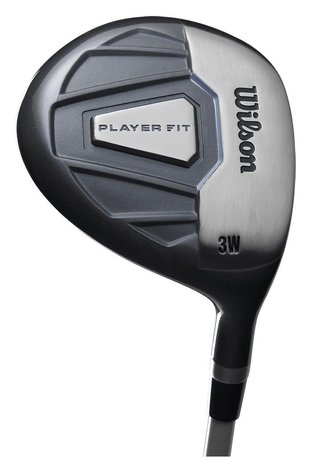 Wilson Player Fit Premium ladies golf set, graphite + cart bag