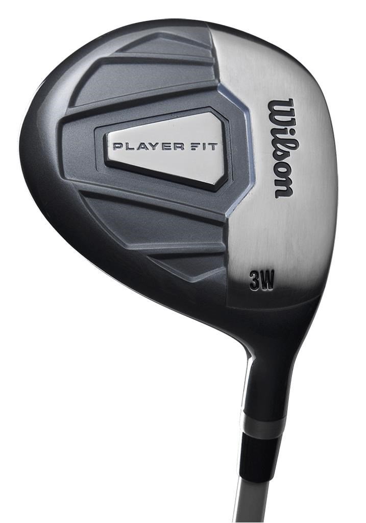 Wilson Player Fit Premium ladies golf set, graphite + cart bag