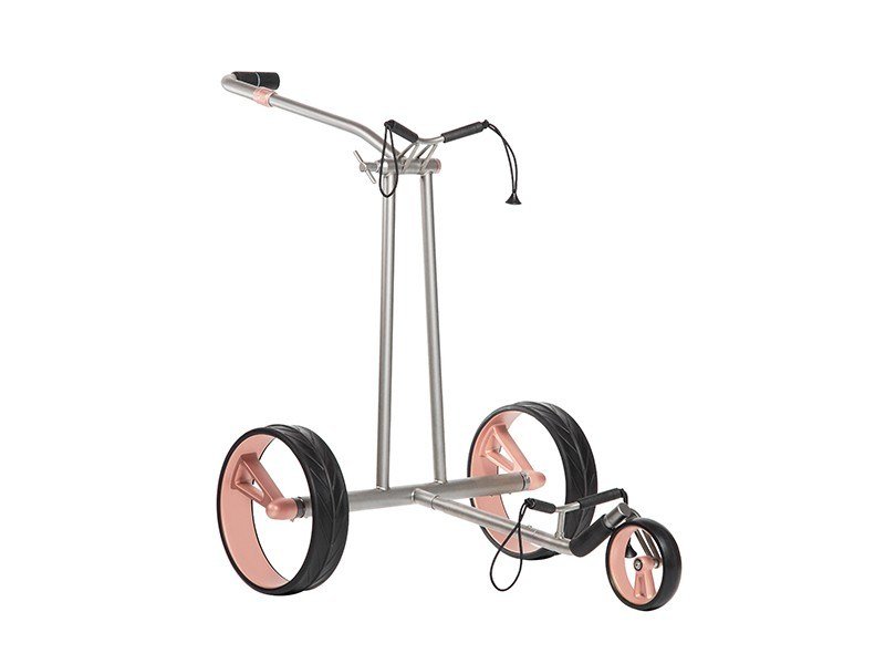 JuCad Phantom Titan Rose 2.0 electric trolley + carry bag, titanium