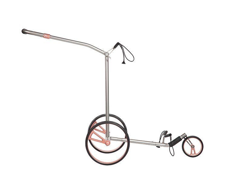 JuCad Phantom Titan Rose 2.0 electric trolley + carry bag, titanium