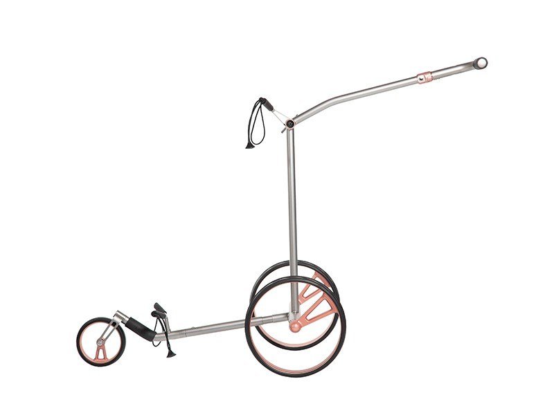 JuCad Phantom Titan Rose 2.0 electric trolley + carry bag, titanium