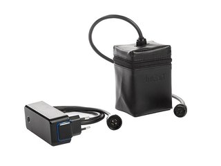 JuCad Phantom Titan Rose 2.0 electric trolley + carry bag, titanium