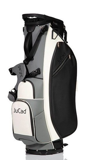 JuCad 2in1 FIirst Class stand bag, black/grey/white