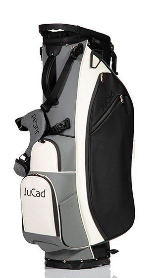 JuCad 2in1 FIirst Class stand bag, black/grey/white
