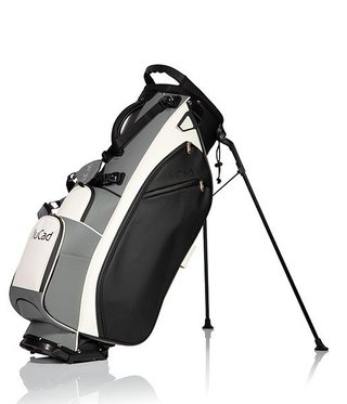 JuCad 2in1 FIirst Class stand bag, black/grey/white