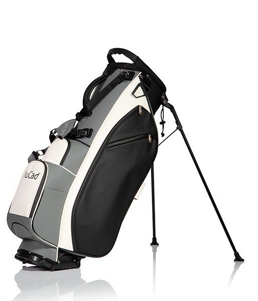 JuCad 2in1 FIirst Class stand bag, black/grey/white