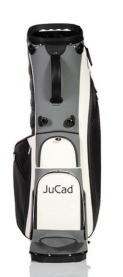 JuCad 2in1 FIirst Class stand bag, black/grey/white