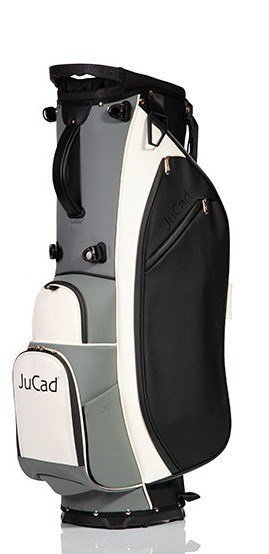 JuCad 2in1 FIirst Class stand bag, black/grey/white