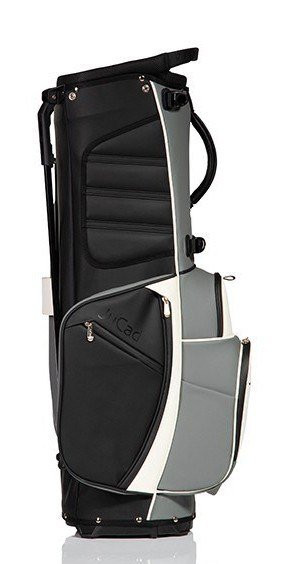 JuCad 2in1 FIirst Class stand bag, black/grey/white