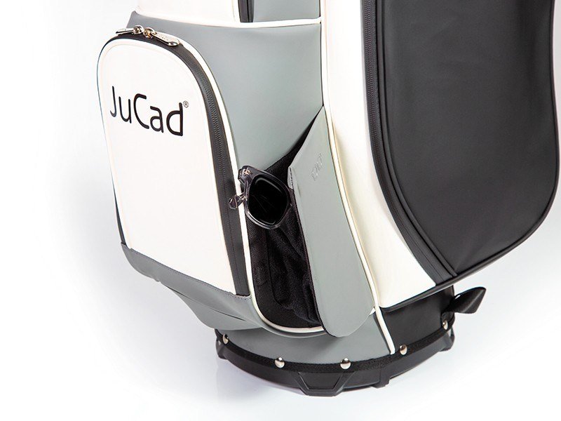 JuCad 2in1 FIirst Class stand bag, black/grey/white