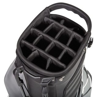 JuCad 2in1 FIirst Class stand bag, white