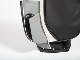 JuCad 2in1 FIirst Class stand bag, white