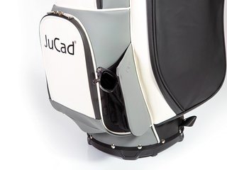 JuCad 2in1 FIirst Class stand bag, white