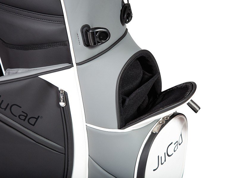 JuCad 2in1 FIirst Class stand bag, white