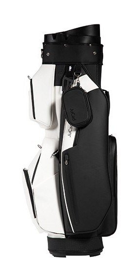 JuCad First Class Revolution cart bag, black/white