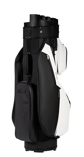 JuCad First Class Revolution cart bag, black/white