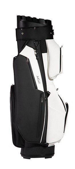 JuCad First Class Revolution cart bag, black/white
