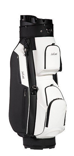 JuCad First Class Revolution cart bag, black/white