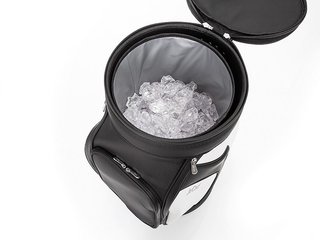JuCad Jucad Stool with Cooler, Black
