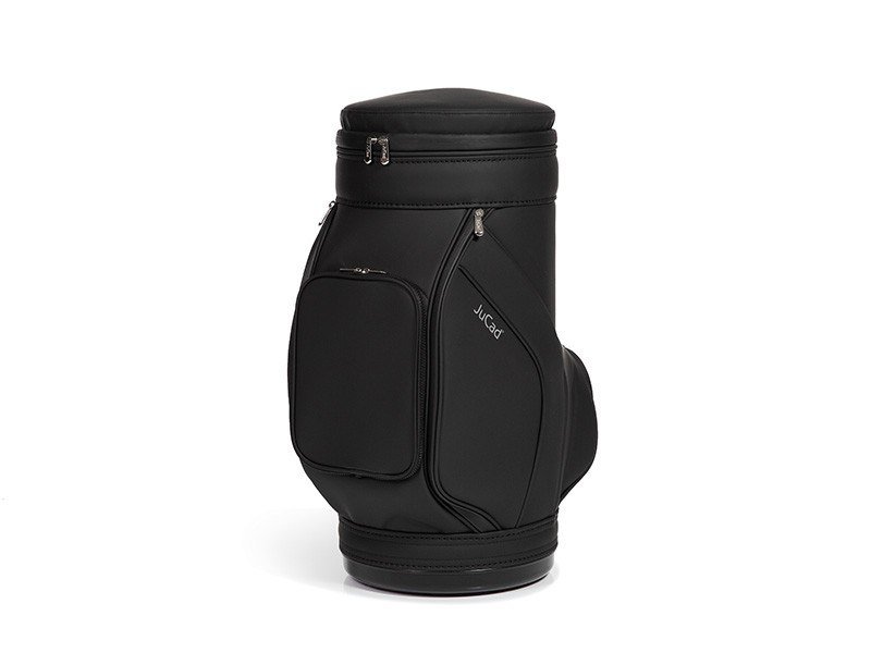 JuCad Jucad Stool with Cooler, Black