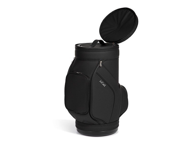 JuCad Jucad Stool with Cooler, Black