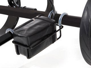 JuStar Powerpack battery bracket (for Silver, Black, White and Carbon Light), black