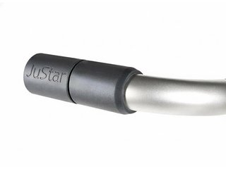 JuStar Handle Rubberized/Cold protection for electric trolley TITAN, CARBON