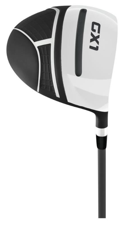 Masters GX1 Gts men's golf set, graphite, + stand bag, black/grey/white