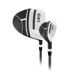 Masters GX1 Gts men's golf half set, graphite + stand bag, black/grey/white