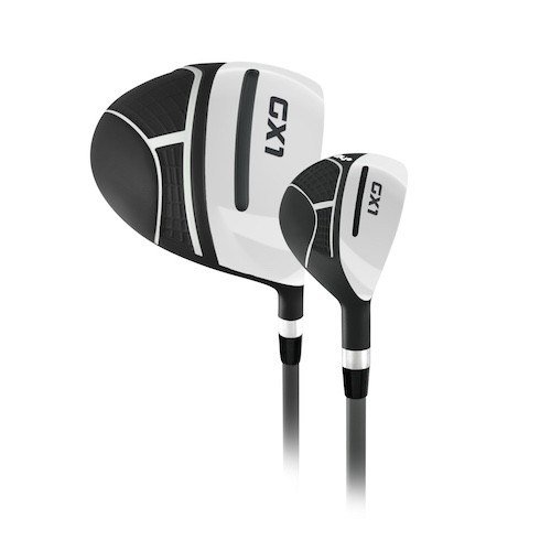 Masters GX1 Gts men's golf half set, graphite + stand bag, black/grey/white