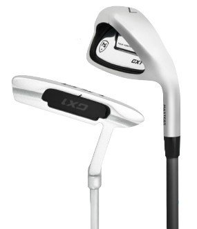 Masters GX1 Gts men's golf half set, graphite + stand bag, black/grey/white