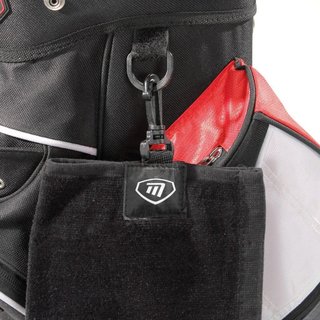 Masters Golf Masters Tri-Fold Golf Towel, Black