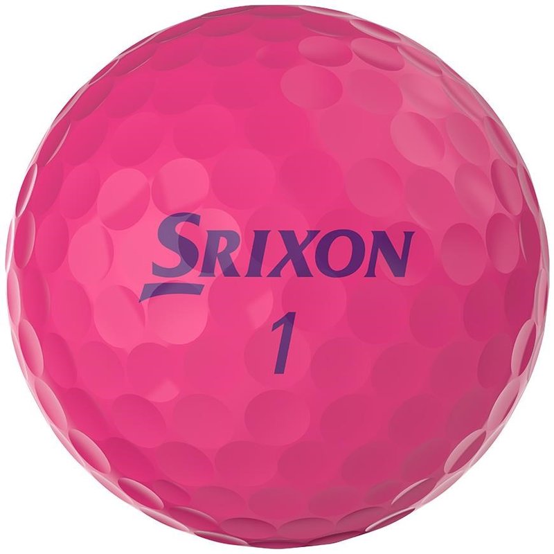 Srixon Soft Feel Lady women's golf balls, pink